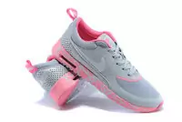 mujer nike air max thea line zapatos running rose gris